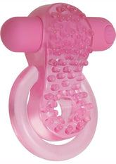 Adam and Eve Couples Enhancer Rechargeable Cock Ring - Pink