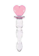 Crystal Premium Glass Heart Of Glass - Pink