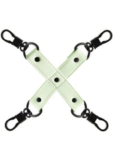 Glo Bondage Glow In The Dark Hog Tie - Glow In The Dark/Green