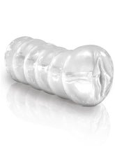Pipedream Extreme Toyz Clear-Leader Snatch Masturbator - Pussy - Clear