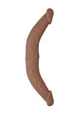 Realrock Skin Realistic Double Dildo - Caramel - 14in