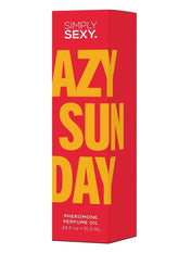 Simply Sexy Pheromone Perfume Oil Roll-On - Lazy Sunday