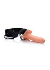 Size Matters Erection Assist Hollow Strap-On - Vanilla