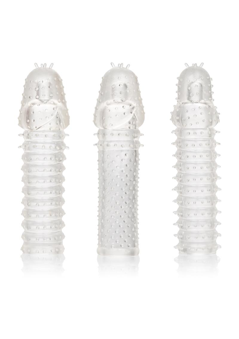 3 Piece Extension Kit Textured 6in Each - Clear