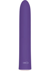 7 Function Rechargeable Slim Vibrator - Purple