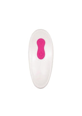 Adam and Eve Silicone Rechargeable Dual Entry Vibrator with Remote Control