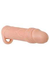 Adam and Eve True Feel Penis Extension XL - Flesh/Vanilla