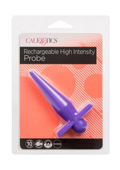 Anal Toys Rechargeable Silicone High Intense Probe - Purple