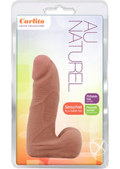 Au Naturel Carlito Dildo - Caramel - 5.5in