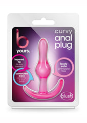 B Yours Curvy Butt Plug - Pink