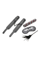 Bang! Bondage Kit - XL Bullet, Cuffs, Tickler, and Blindfold