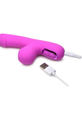 Bang! Mini Suction Rabbit Silicone Rechargeable Vibrator