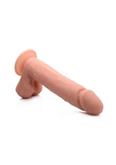 Big Shot Silicone Vibrating Remote Control Rechargeable Dildo with Balls