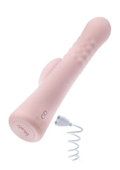 Blush Jaymie Rechargeable Silicone Rabbit Vibrator