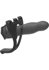 Body Extensions Be Daring Silicone Strap-On Harness with Hollow Dildo