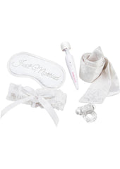 Bodywand Couples Collection Honeymoon Gift - White - 5 Piece Set/Set