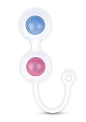 Bodywand Squeeze Vibrating Pelvic Floor Trainer Set 18-29g - Blue/Pink