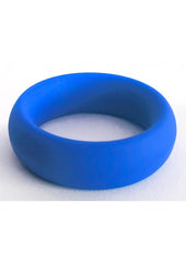 Boneyard Meat Rack Beef Up Bulge Ring 3x Silicone Cock Ring - Blue