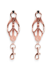 Bound Nipple Clamps C3 - Metal/Rose Gold