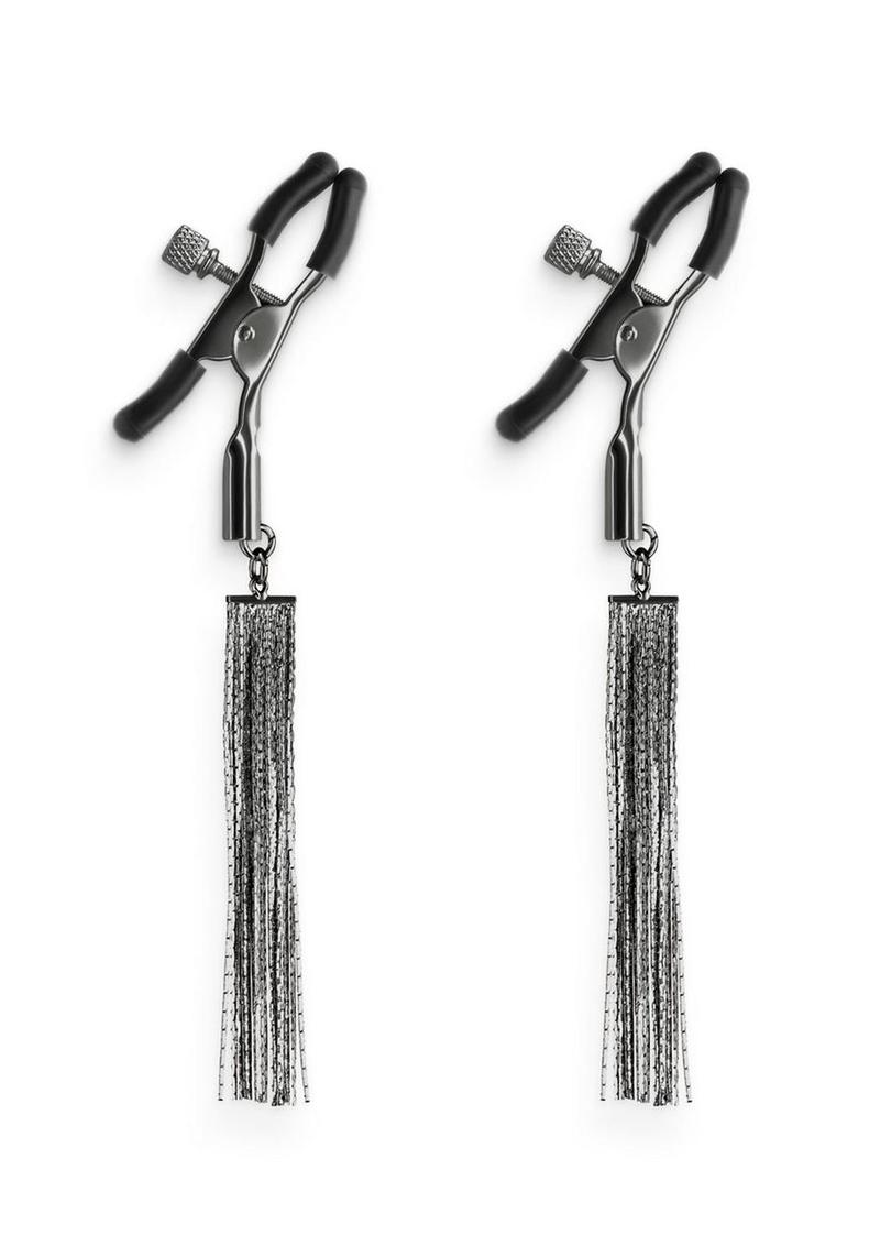 Bound Nipple Clamps D2 - Gray/Grey/Gun Metal/Metal