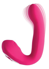 Buck Wild Rechargeable Silicone Dual Massager with Clitoral Stimulation