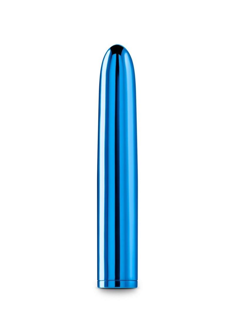 Chroma Classic Rechargeable Vibrator - Blue - 7in