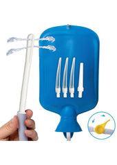 Cleanstream Deluxe Shower Enema Kit - Blue/White