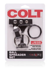 Colt Ball Spreader Set Cock Ring - Black