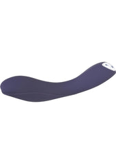 Coming Strong Rechargeable Silicone Vibrator - Purple