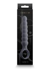 Desire Lucent Rechargeable Silicone Flexible Wand - Black