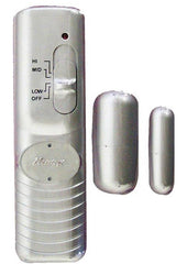 Double Silver Bullet with Remote - Silver