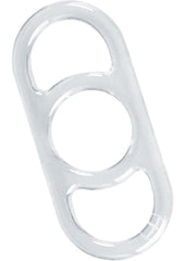 Dr. Joel Kaplan Pump Erection Enhancer Silicone Cock Ring - Clear