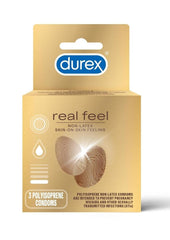 Durex Avanti Real Feel Non Latex Lubricated Condoms - 3-Pack