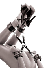 Fetish Fantasy Series Cumfy Hogtie Adjustable - Black