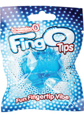 Fing O Tips Silicone Finger Massagers - Blue