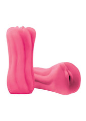 Firefly Yoni Silicone Masturbator Glow In The Dark - Pussy - Glow In The Dark/Pink