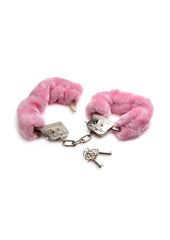 Frisky Caught In Candy Pink Furry Cuffs