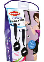 Frisky Entryway Door Restraints - Black