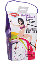 Frisky Hold Me Bedroom Restraint System - Black