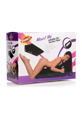 Frisky Mount Me Inflatable Sex Position Pillow - Black