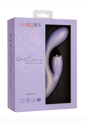 G-Love G-Kiss Silicone Rechargeable Dual Stimulating Massager - Purple