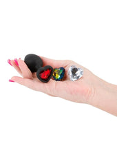 Glams Xchange Heart Silicone Anal Plug