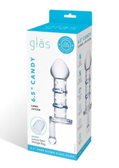 Glas Candy Land Juicer Dildo - Clear