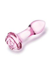 Glas Rosebud Butt Plug