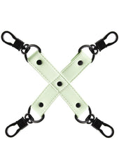 Glo Bondage Glow In The Dark Hog Tie - Glow In The Dark/Green