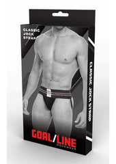 Goal Line Class Jockstrap - Black - Medium/Small