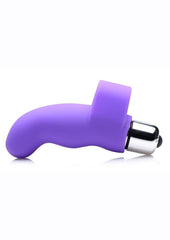 Gossip Thrill-Her Silicone Finger Vibrator - Purple