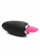 Inmi Lickgasm Mini 10x Licking and Sucking Rechargeable Silicone Clitoral Stimulator