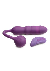 Inmi Thrust Thumper Rechargeable Silicone Vibrator with Remote Control