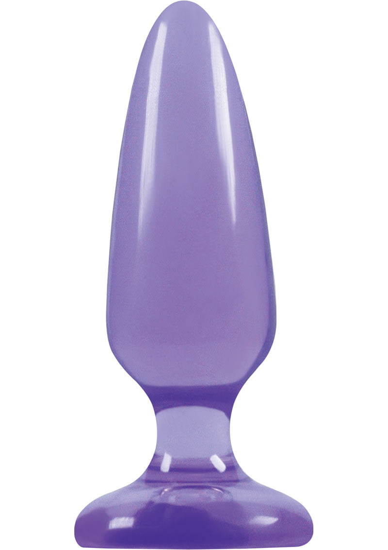 Jelly Rancher Pleasure Plug Butt Plug - Purple - Medium